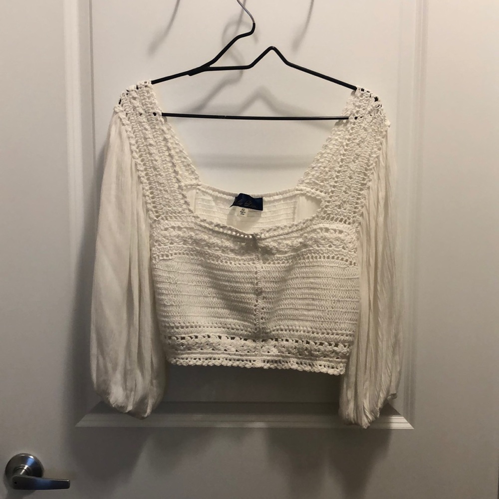 NWOT Francescas Crotchet Top